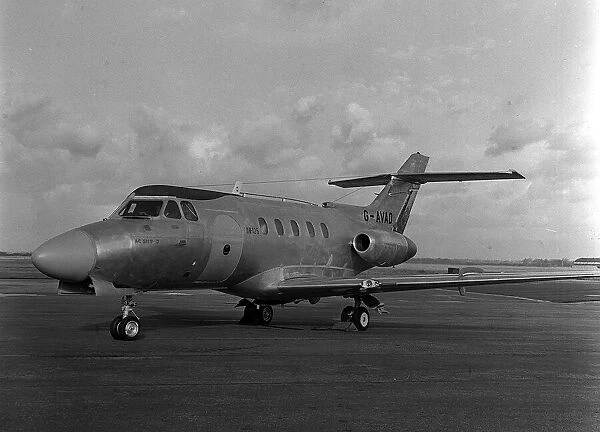 Aircraft Hawker Siddeley HS125 3A business Jet November 1966 handed over at Hawker