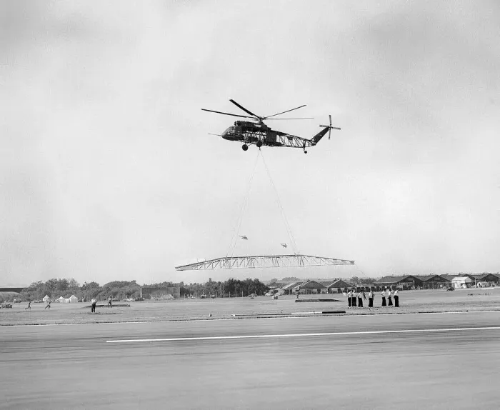 Framed Print : Aircraft Westland Helicopters Sept 1959 Westland Westminster display at the SBAC Framed Print : Aircraft Westland Helicopters Sept 1959 Westland Westminster display at the SBAC