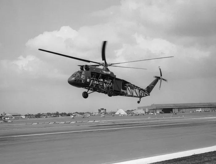 Framed Print : Aircraft Westland Westinster helicopter Sept 1958 flying at the SBAC Framed Print : Aircraft Westland Westinster helicopter Sept 1958 flying at the SBAC