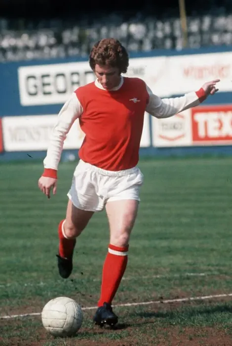 Framed Print : Alan Ball of Arsenal warms up prior to the match against Chelsea at Stamford Bridge Framed Print : Alan Ball of Arsenal warms up prior to the match against Chelsea at Stamford Bridge