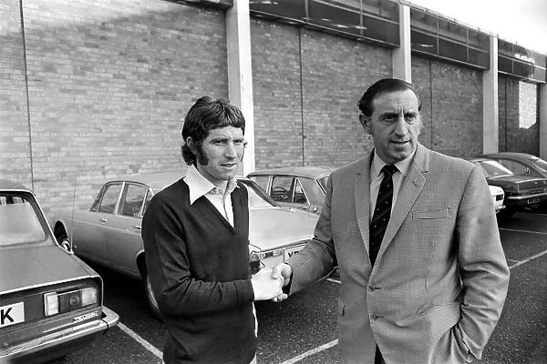 Alan Ball leaves Goodison Park. Alan Ball signed by Arsenal for £220