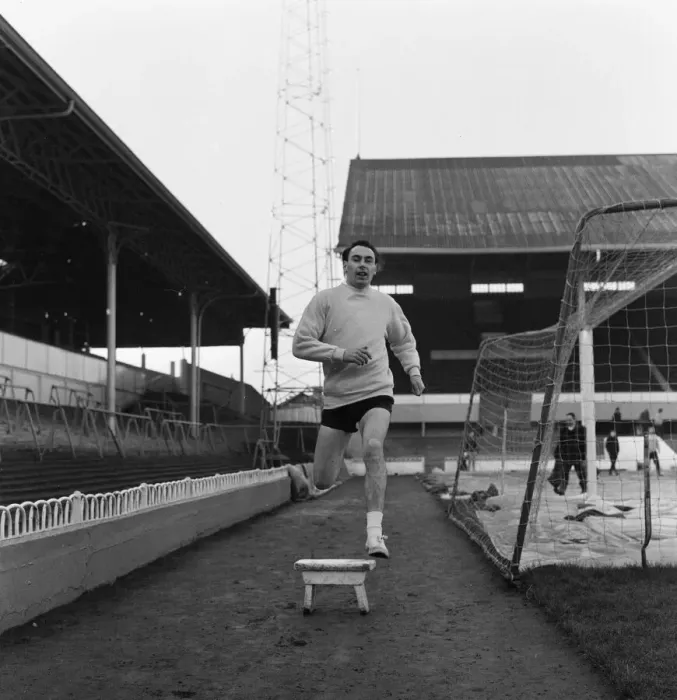 Framed Print : Alan Gilzean, Spurs new signing from Dundee, at a cost of 72, 500 pounds Framed Print : Alan Gilzean, Spurs new signing from Dundee, at a cost of 72, 500 pounds