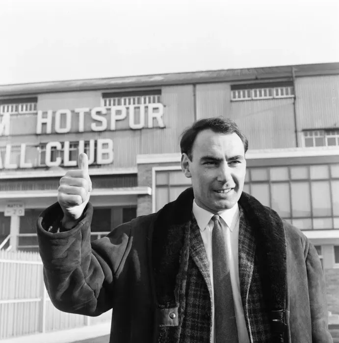 Framed Print : Alan Gilzean, Spurs new signing from Dundee, at a cost of 72, 500 pounds Framed Print : Alan Gilzean, Spurs new signing from Dundee, at a cost of 72, 500 pounds