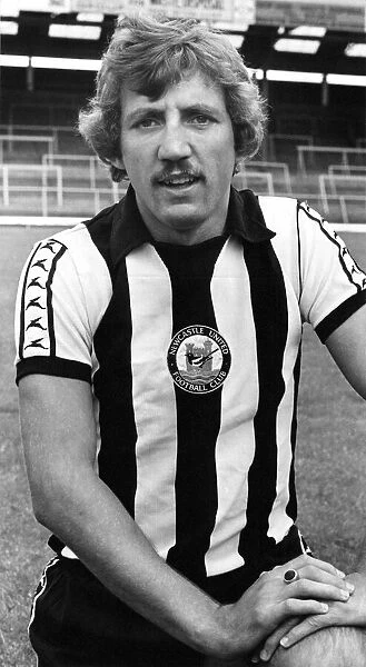 Alan Kennedy of Newcastle United. July, 1977