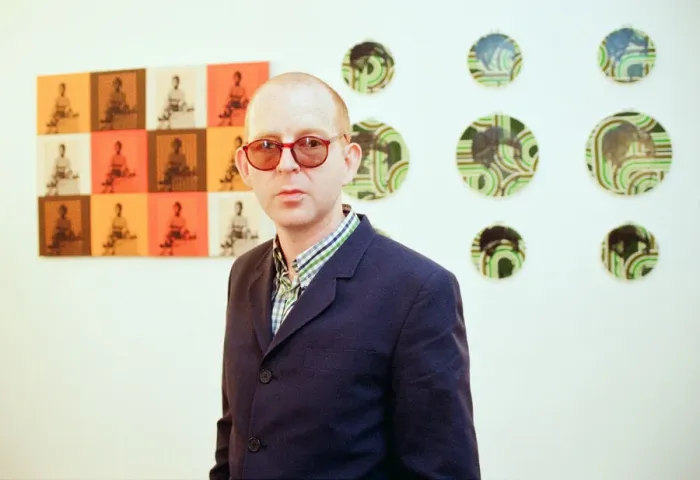 Framed Print : Alan McGee, co owner Creation Records label, and manager of Oasis music group Framed Print : Alan McGee, co owner Creation Records label, and manager of Oasis music group