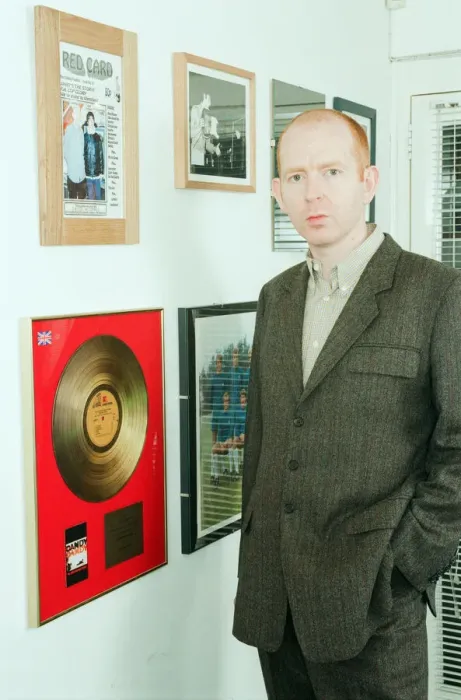 Framed Print : Alan McGee, co owner Creation Records label, and manager of Oasis music group Framed Print : Alan McGee, co owner Creation Records label, and manager of Oasis music group