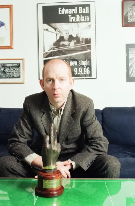 Framed Print : Alan McGee, co owner Creation Records label, and manager of Oasis music group
