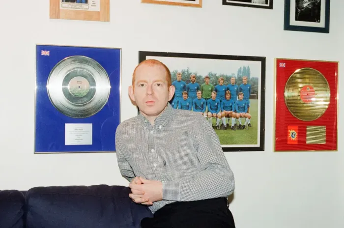 Framed Print : Alan McGee, co owner Creation Records label, and manager of Oasis music group Framed Print : Alan McGee, co owner Creation Records label, and manager of Oasis music group