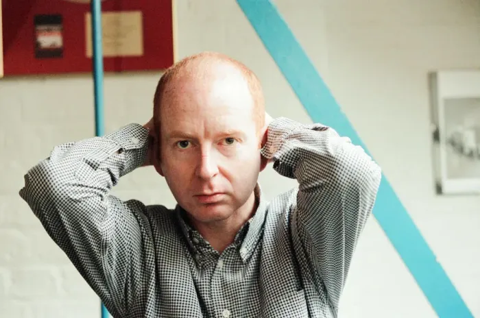 Framed Print : Alan McGee, co owner Creation Records label, and manager of Oasis music group Framed Print : Alan McGee, co owner Creation Records label, and manager of Oasis music group