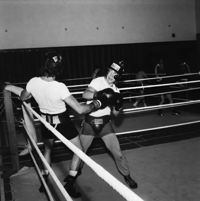 Framed Print : Alan Minter (born 17 August 1951) is a British former professional boxer who competed