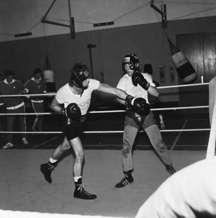 Framed Print : Alan Minter (born 17 August 1951) is a British former professional boxer who competed