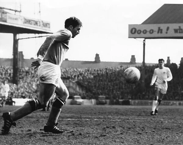 Alan Oakes Manchester City football player 1958-1976. Pictured in action Circa 1965