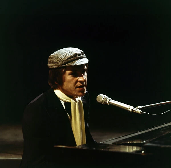 Alan Price seen here during rehearsals for the BBC television programme Top of