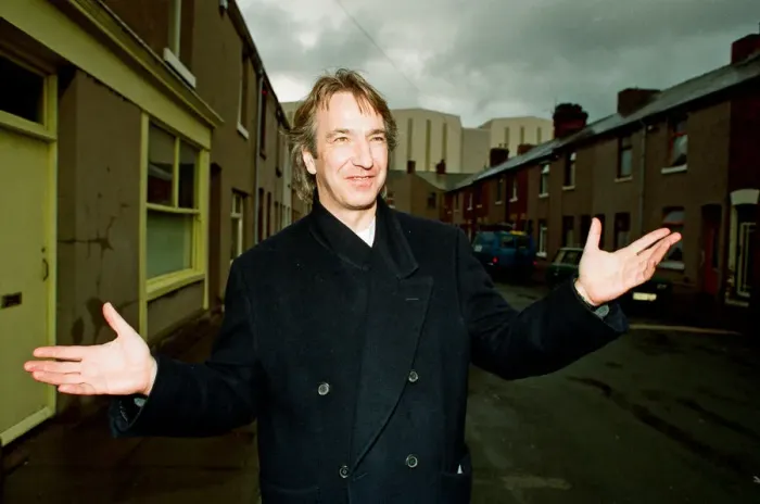Framed Print : Alan Rickman, Actor, pictured on the streets of Barrow In Furness where he is due to play Framed Print : Alan Rickman, Actor, pictured on the streets of Barrow In Furness where he is due to play