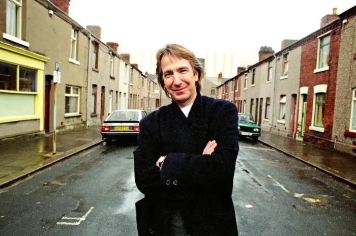 Framed Print : Alan Rickman, Actor, pictured on the streets of Barrow In Furness where he is due to play Framed Print : Alan Rickman, Actor, pictured on the streets of Barrow In Furness where he is due to play