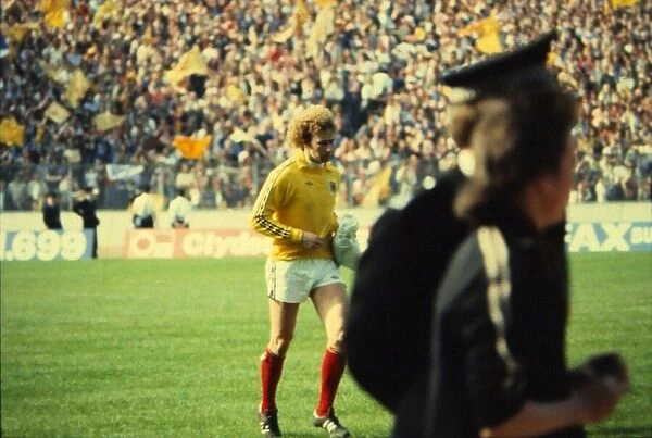 Alan Rough, Scottish Goalkeeper. Scotland v England May 1978