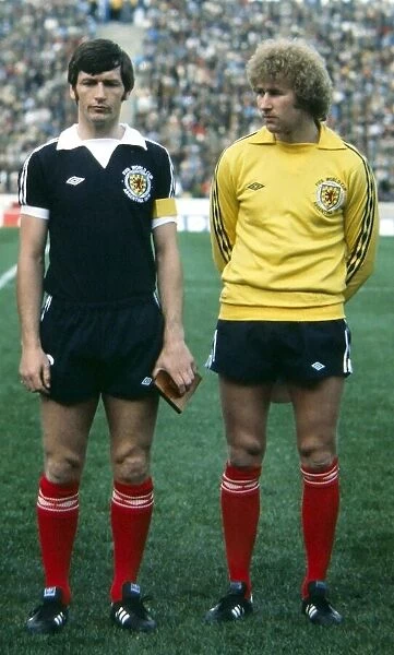 Alan Rough, Scottish Goalkeeper. Scotland v Peru June 1978