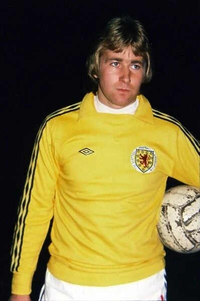 Alan Rough, Scottish Goalkeeper. October 1977