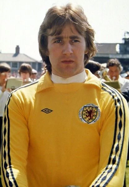 Alan Rough, Scottish Goalkeeper. October 1978