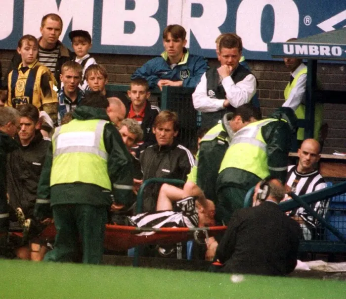 Framed Print : ALAN SHEARER IS CARRIED OFF 26 JULY 1997 ALAN SHEARER FOOTBALL NEWCASTLE UNITED IS Framed Print : ALAN SHEARER IS CARRIED OFF 26 JULY 1997 ALAN SHEARER FOOTBALL NEWCASTLE UNITED IS