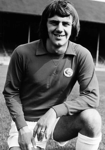 Alan Warboys, Cardiff City Football Player, 1970 - 1972. Pictured, August 1971