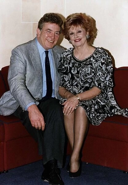 Albert Finney Actor and Barbara Knox apperaring on the Terry Wogan show