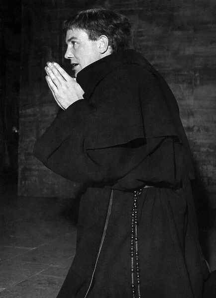 Albert Finney as Luther in the play by John Osborne. July 1961 P006016