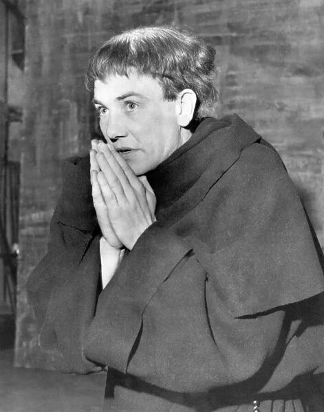 Albert Finney as Luther in the play of same name. July 1961 P007011