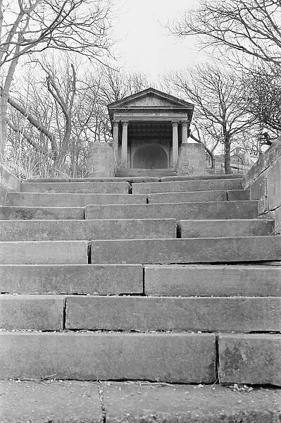 Albert Temple, Valley Gardens, Saltburn, 16th March 1979