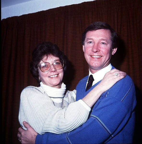 Alex Ferguson with wife Cathy Ferguson Alexferg