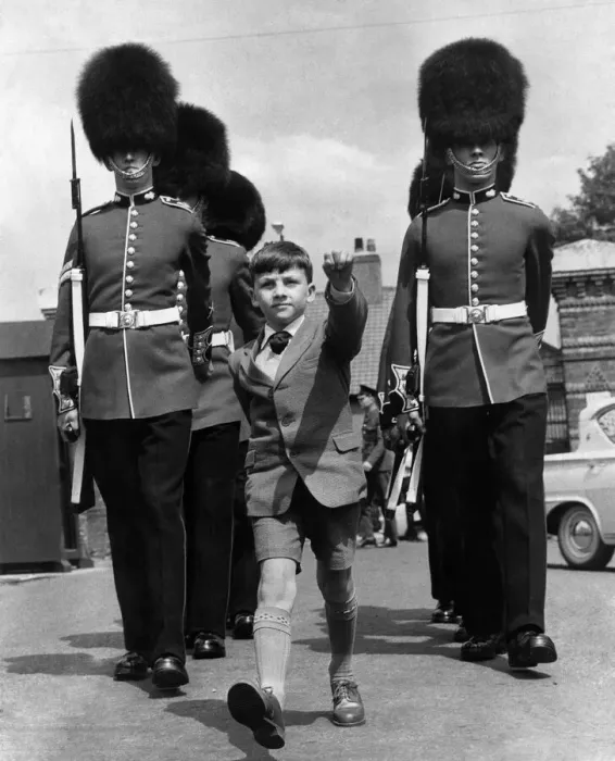 Framed Print : Alexander Morris, a pint-sized 9-year-old with his sights on the army passed his first Framed Print : Alexander Morris, a pint-sized 9-year-old with his sights on the army passed his first