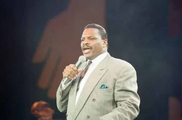 Framed Print : Alexander O Neal performing during The Simple Truth