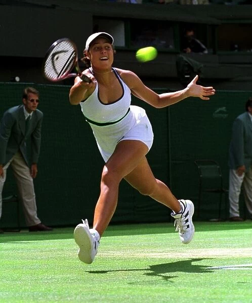 Alexandra Stevenson Tennis player during her ladies single