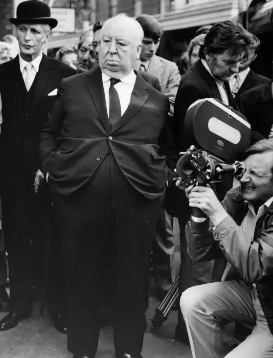Framed Print : Alfred Hitchcock British film director 1971gqmagazineusa gqmagazineusa gqmagazineusa
