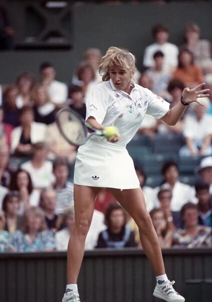All England Lawn Tennis Championships at Wimbledon. Ladies Singles Steffi Graf in
