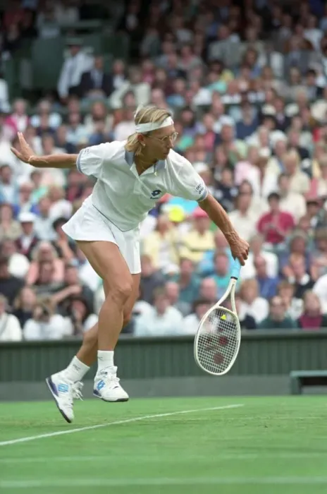 Framed Print : All England Lawn Tennis Championships at Wimbledon. Ladies Singles Martina Framed Print : All England Lawn Tennis Championships at Wimbledon. Ladies Singles Martina