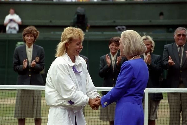All England Lawn Tennis Championships at Wimbledon Ladies Singles Final