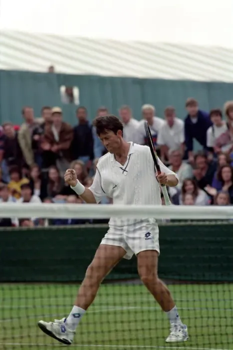 Framed Print : All England Lawn Tennis Championships at Wimbledon. Men