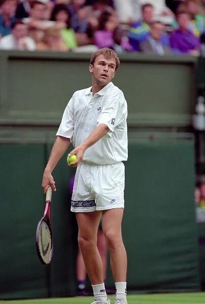 All England Lawn Tennis Championships at Wimbledon. Andrei Chesnokov in action