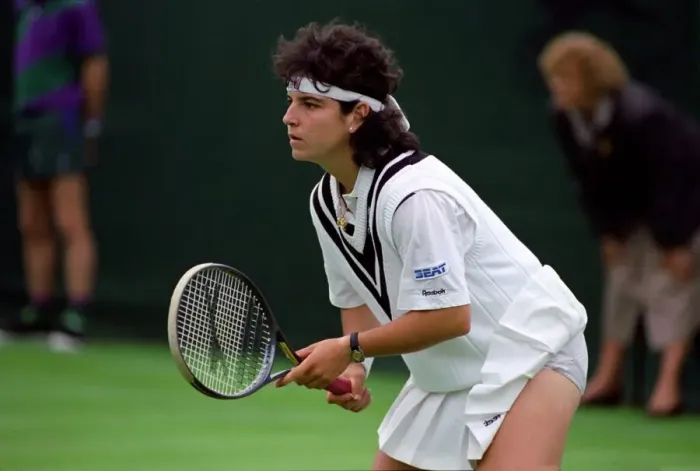 Framed Print : All England Lawn Tennis Championships at Wimbledon Ladies Singles Arantxa