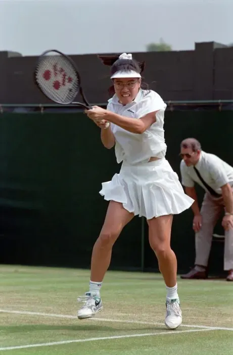 Framed Print : All England Lawn Tennis Championships at Wimbledon Ladies Singles Second Round