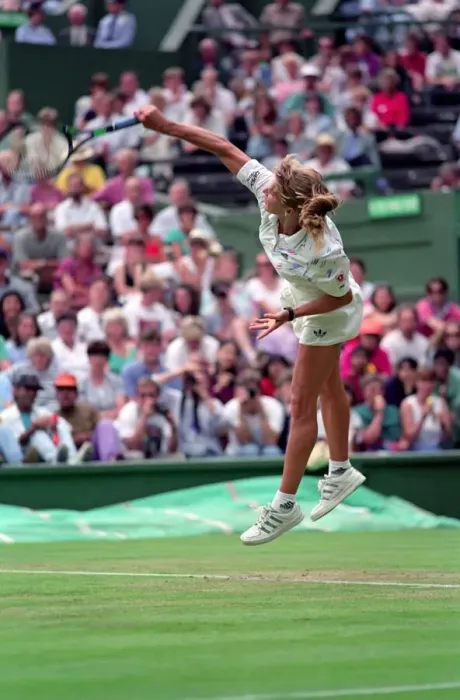 Framed Print : All England Lawn Tennis Championships at Wimbledon Ladies Singles Second Round