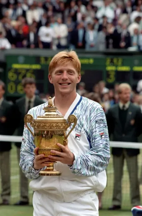 Framed Print : All England Lawn Tennis Championships at Wimbledon Mens Singles Final Boris