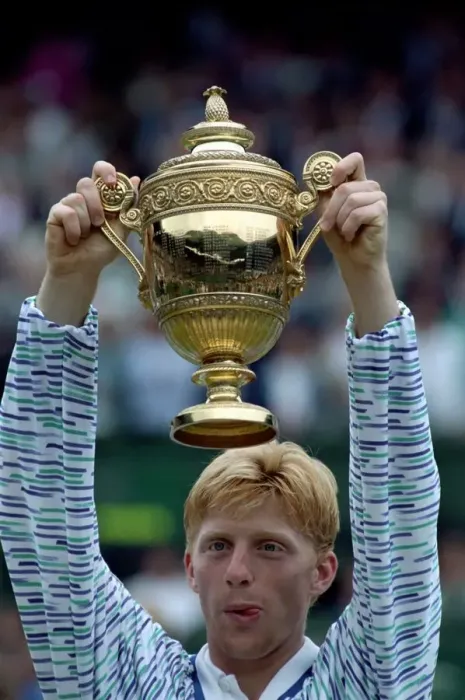 Framed Print : All England Lawn Tennis Championships at Wimbledon Mens Singles Final Boris