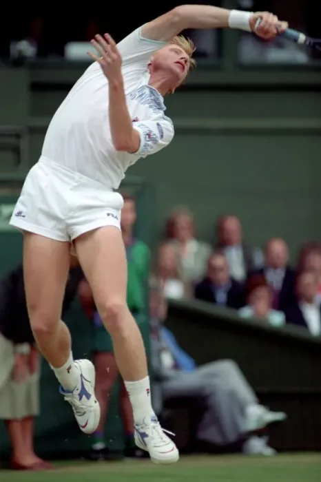 Framed Print : All England Lawn Tennis Championships at Wimbledon Mens Singles Final Boris