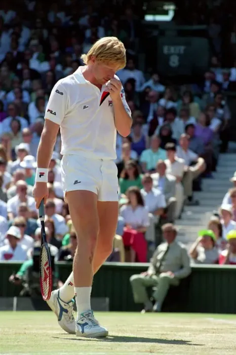 Framed Print : All England Lawn Tennis Championships at Wimbledon Mens Singles Final Boris