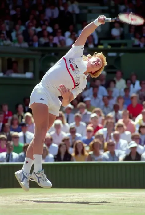 Framed Print : All England Lawn Tennis Championships at Wimbledon Mens Singles Final Boris