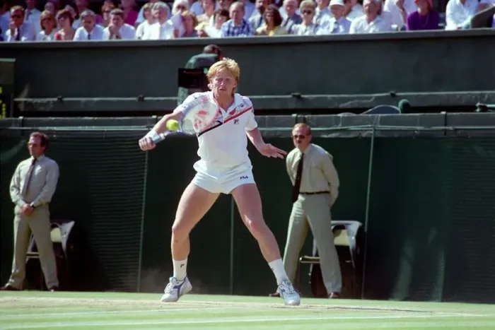 Framed Print : All England Lawn Tennis Championships at Wimbledon Mens Singles Final Boris