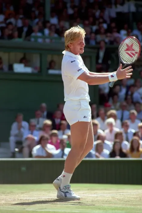 Framed Print : All England Lawn Tennis Championships at Wimbledon Mens Singles Final Boris