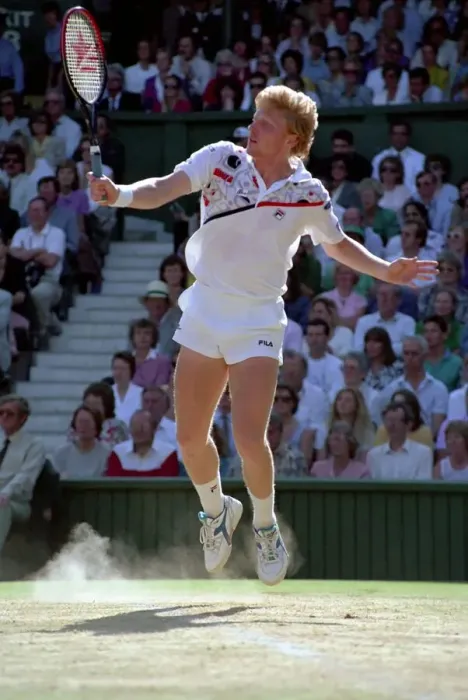 Framed Print : All England Lawn Tennis Championships at Wimbledon Mens Singles Final Boris